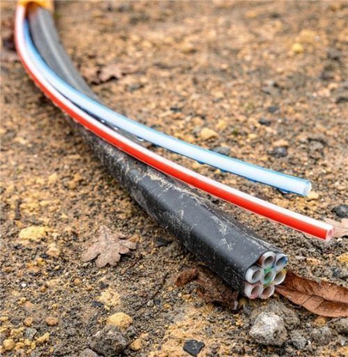 Der Glasfaserausbau in Rosenheim soll vorangetrieben werden. Foto dpa