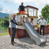 Neuer Spielplatz am See