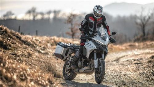 Die Ducati Multistrada V4 S gibt es neu auch in „Iceberg White“. Foto Autoren-Union Mobilität/Ducati
