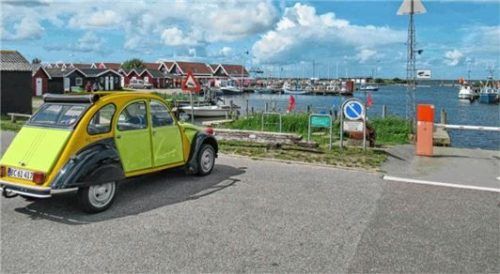 Die Heimat des Dänen: Der Fischereihafen an Ringköbing Fjord.