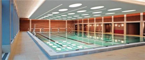 Ein Schmuckstück: Die neue Schwimmhalle.