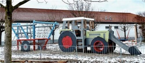 Für attraktive Spielplätze – wie hier an der Friedrich-Jahn-Straße – nimmt die Marktgemeinde viel Geld in die Hand.