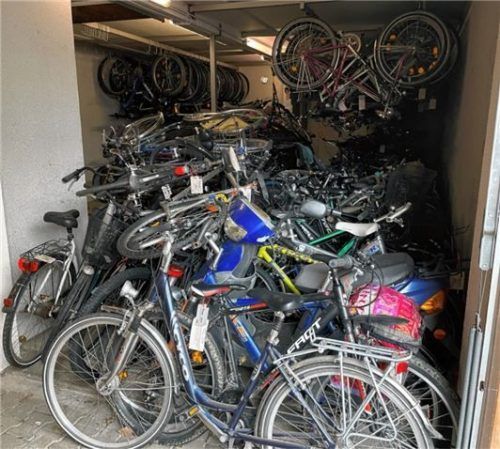 Fundfahrräder gab es dagegen 2021 weniger.