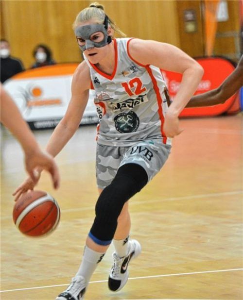 Laura Hebecker und das Wasserburger Team wollen an die Leistung aus dem vergangenen Spiel anknüpfen und sich zwei weitere Punkte im Abstiegskampf sichern. Foto Gabi Hörndl