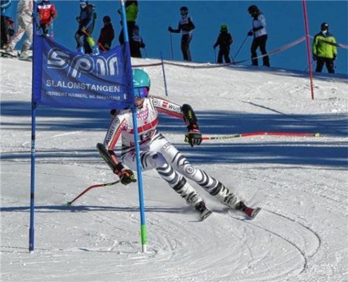 Mathilda Rehe war im Riesenslalom beste Inngauerin auf dem neunten Rang.Foto re