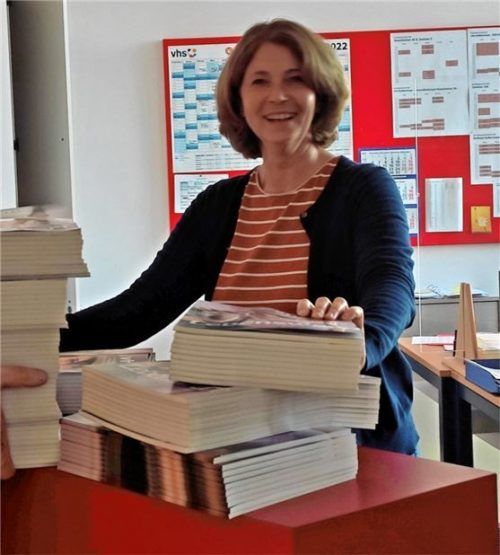 Monika Hofmann vom Team der VHS Kolbermoor. Foto re