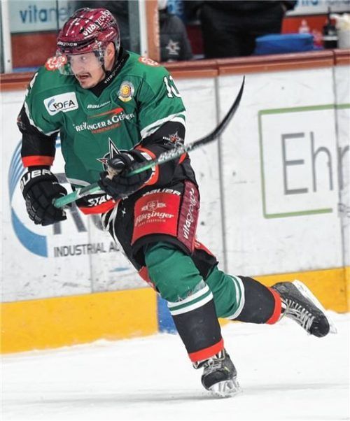 Energisch und mit starkem Willen: Max Hofbauer übernimmt die Position des verletzten Brad Snetsinger. Foto  Hans-Jürgen Ziegler