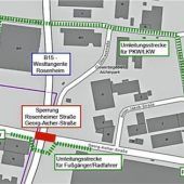 Aicherparkbrücke: Nachts teils gesperrt