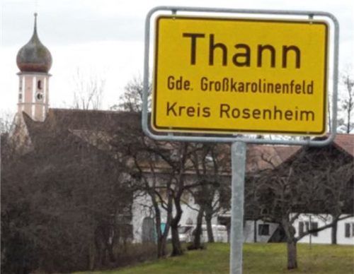 Vormals eine eigenständige Gemeinde, gehört Thann seit 1978 zu Großkarolinenfeld.Foto  Höfer