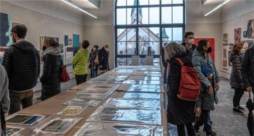 War wieder ein Riesenerfolg: der „Kunstsupermarkt“ der Kolbermoorer Akademie der Bildenden Künste.