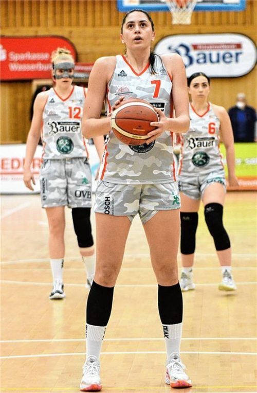 Ana Vojtulek und der TSV Wasserburg wollen in Hannover noch einmal alles geben.Foto Gabi Hörndl