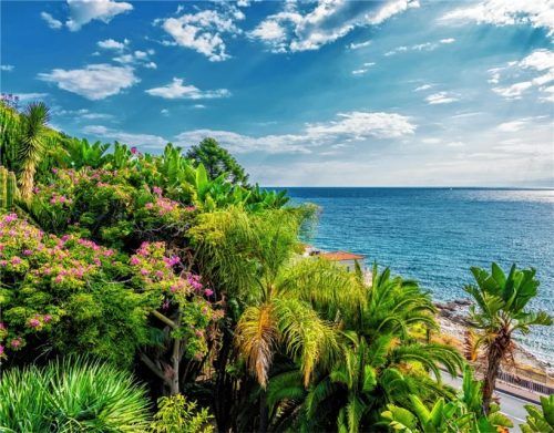 Beliebtes Reiseziel: die „Riviera dei fiori“.