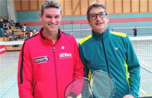 Das Doppel Zepmeisel (links)/Hamm holte sich in Nürnberg den bayerischen Meistertitel.