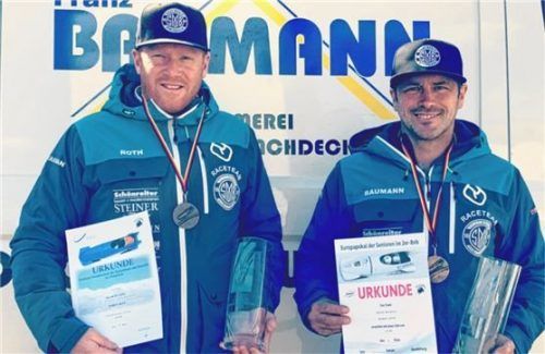 Das Oberaudorfer Duo Baumann/Roth landete bei der deutschen Meisterschaft auf dem dritten Platz.