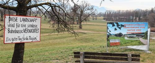 Die Flächen südlich von Mintsberg liefern Landwirten gutes Futter für die Rinder. Noch, denn sowohl Bahn als auchAutobahndirektion wollen diese Flächen des Bundes nutzen. Foto Haderbeck
