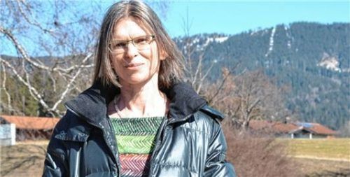 Die Sprecherin der Initiative, Irmengard Hallweger aus Inzell. Foto Eichstätter