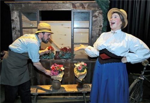 Eine Szene aus dem Stück „Graf Schorschi“.Foto Ammelburger