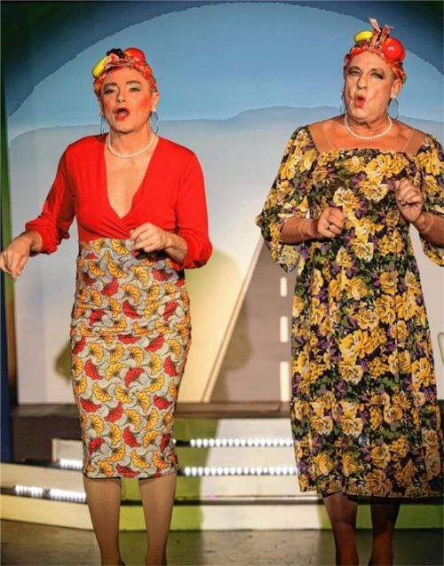 Für Rum und Coca-Cola schwärmen Christian Reitinger (links) und Hans Anker. Foto Aschl.