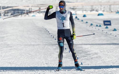 Jakob Lange siegte im Continental Cup.Foto Otto