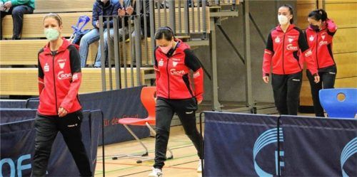 Kolbermoors Damen treten im Rahmen der Meisterschaftsrunde am morgigen Sonntag zum letzten Mal vor heimischem Publikum an.Foto Gerhard Erlich