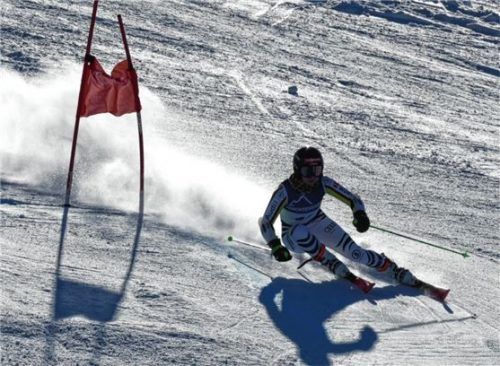 Lisa Marie Loipetssperger wurde bayerische Meisterin 2022 im Riesenslalom. Foto Helmuth Wegscheider