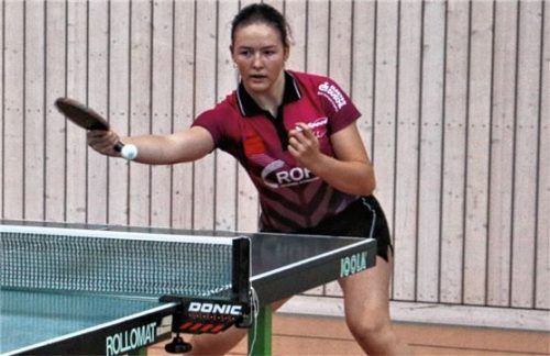 Marina Wauer musste bei ihrem ersten Bundesligaeinsatz sehr viel Lehrgeld zahlen. Foto Gerhard Erlich