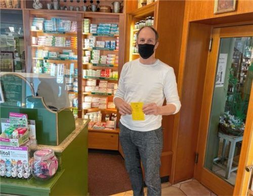 Markus Bauer, Apotheker in der Alten Apotheke.