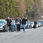 „Zu Fuß bis zur polnischen Grenze“