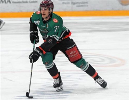 Nicolas Cornett spielt ab sofort nicht mehr für die Starbulls Rosenheim. Foto Hans-Jürgen Ziegler