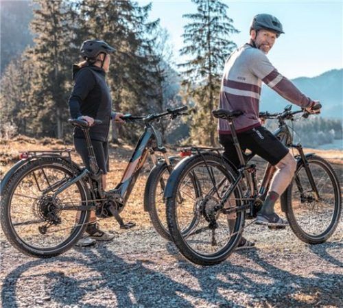 Schier unbegrenzte Möglichkeiten bietet das E-Power MTC 120. Es ist eine perfekte Mischung aus Urban-, Trekking- und Mountainbike.
