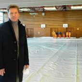 Sporthallen für Kriegsflüchtlinge