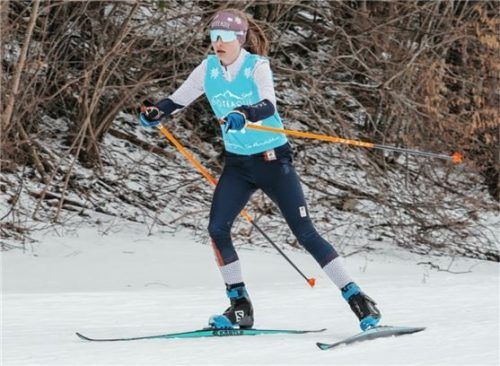Sofie Feldmeier vom WSV Aschau war bei den Schülerinnen 14 die Schnellste.Foto Reiter