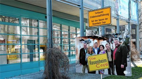 Wie kann der Werbeeffekt der „Rosenheim-Cops“ noch besser genutzt werden? Mit dieser Frage hat sich neben dem Stadtmarketing auch die Technische Hochschule beschäftigt. Fotos Schlecker/Archiv