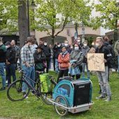 Protest weitgehend friedlich