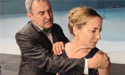 Auch Klaus Einsele und Anja Rajch machen viel Lärm um nichts. Foto Tachakor