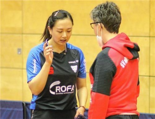 Auf taktischem Gebiet hatte das Wort von Krisztina Toth – hier mit Yuan Wan – immer Gewicht.