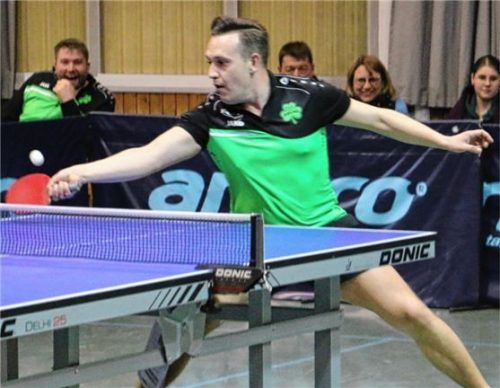 Bad Aiblings Ersatzspieler Dragan Seemann zeigte eine sehr gute Leistung, konnte trotz seiner zwei Einzelpunkte aber den Abstieg der Kurstädter nicht verhindern.