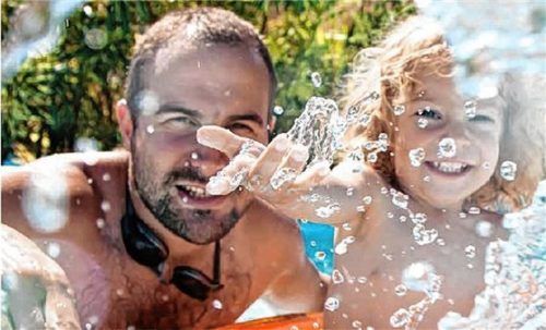 Badespaß unter freiem Himmel erwartet die Besucher des Rosenheimer Freibads ab Samstag.Foto Stadtwerke Rosenhem
