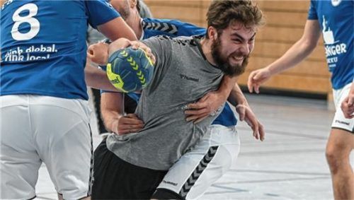 Bruckmühls Florian Rupp überzeugte vor allem kämpferisch. Foto FISCHER