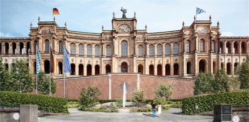 Das Maximilianeum in München ist der Sitz des bayerischen Landtags. Die Zusammensetzung des Gremiums wird im Herbst 2023 neu gewählt. Foto dpa