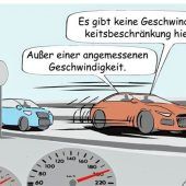Die Richtgeschwindigkeit ist mehr als eine Empfehlung