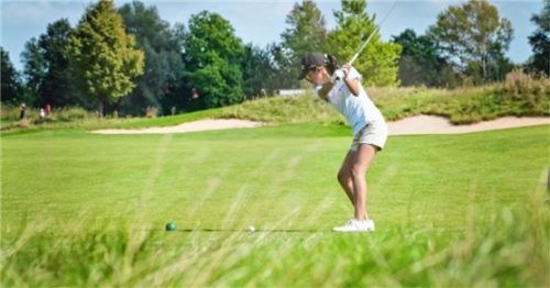 Im Jahr 2021 gab es 43918 aktive junge Golfer. Foto Tobias Hennecke