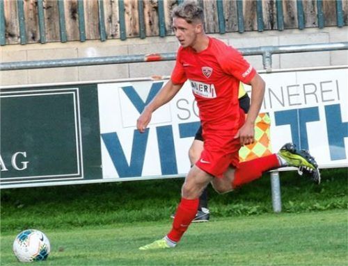 Lukas Sehorz markierte den Ausgleich für Buchbachs U23. Foto Michael Buchholz