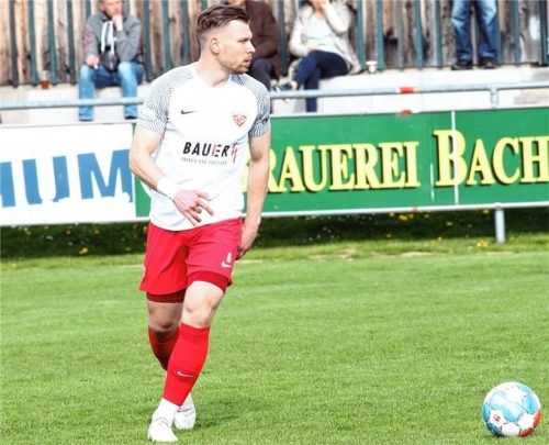 Mister Zuverlässig: Marco Rosenzweig will mit Buchbach heute überraschen. Foto Michael Buchholz