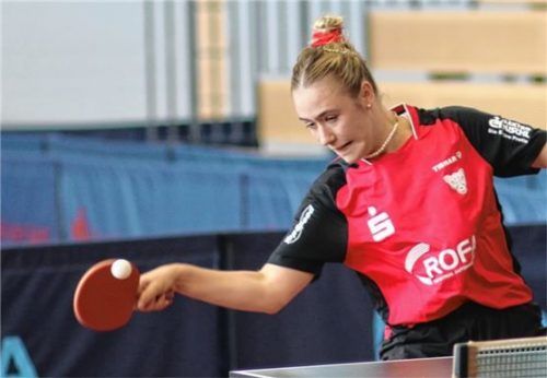 Naomi Pranjkovic hat sich in Kolbermoors erster Damenmannschaft sehr gut entwickelt, aber in den Play-off-Spielen nicht das nötige Glück gehabt. Foto  Gerhard Erlich