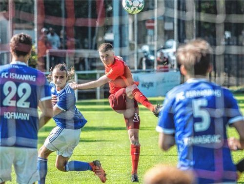 Wasserburgs Daniel Vorderwestner steht nach mehreren Verletzungen zum ersten Mal im Jahr 2022 im Kader der Löwen.Foto John Cater