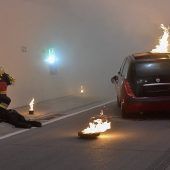 Feuerprobe für den Oberauer Tunnel
