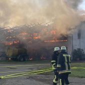 Halbe Million Euro Schaden nach Großfeuer in Polling