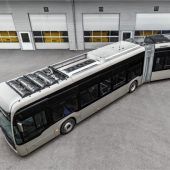 Vollelektrische Stadtbusse mit Wasserstoff
