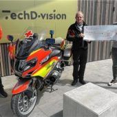 Motorradstreife erhält 1000 Euro
